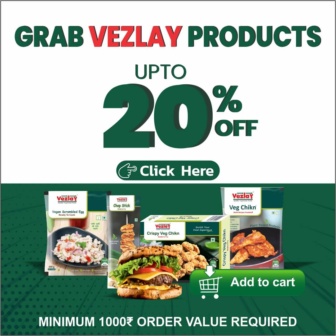 Get upto 25% off on all Vezlay products.