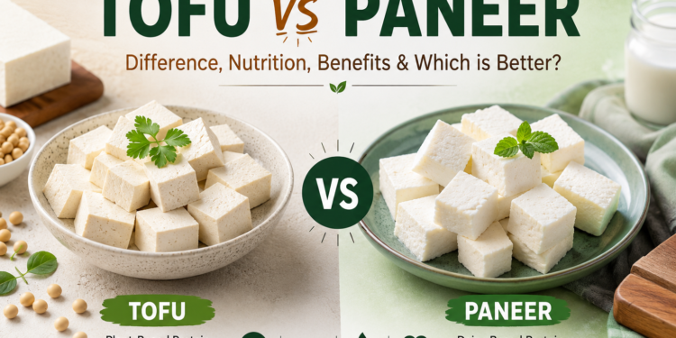 Difference between tofu and paneer