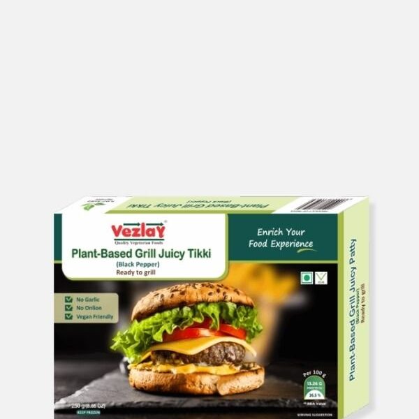 Vezlay Plant Based Grill Juicy Tikki