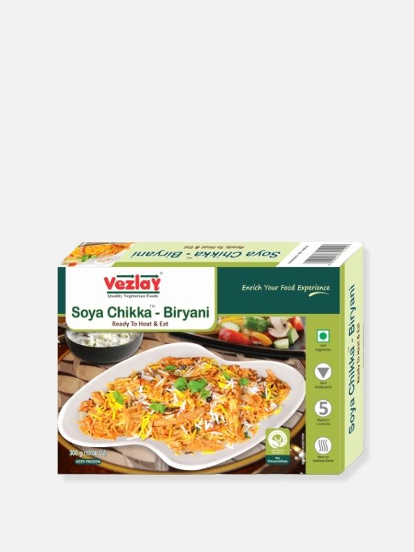 Vezlay Soya Chikka Biryani its give similar taste of non veg biryani