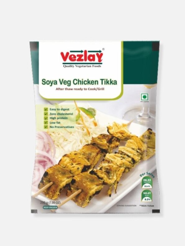 Get tasty Vezlay Veg Chicken Tikka