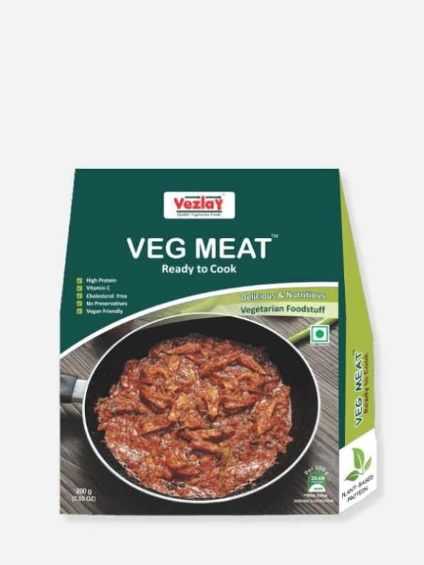 Vezlay Veg Meat is tasty food product. best meat substitutes.