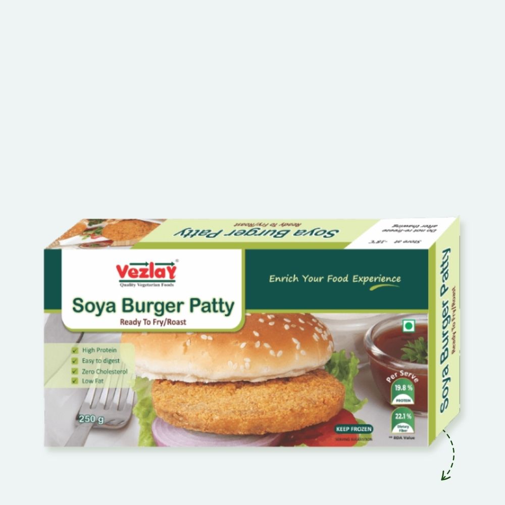 Vezlay Soya Burger Patty Vezlay Soya Burger Patty - Image 1