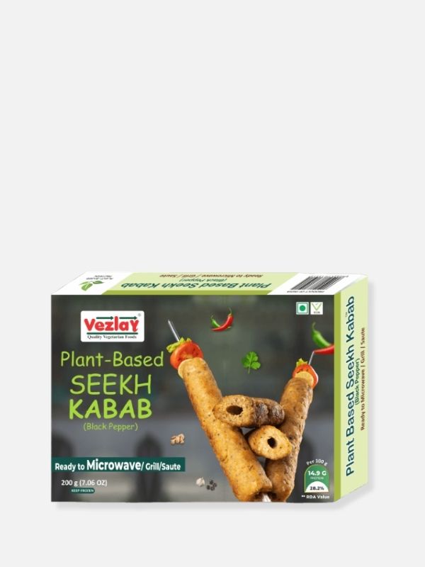Vezlay Plant Based Seekh Kabab