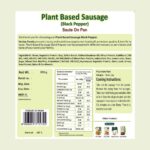 Vezlay Plant Based Sausages - Black Pepper - Image 4