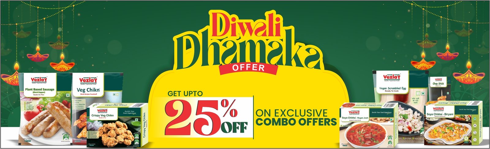 25% long banner